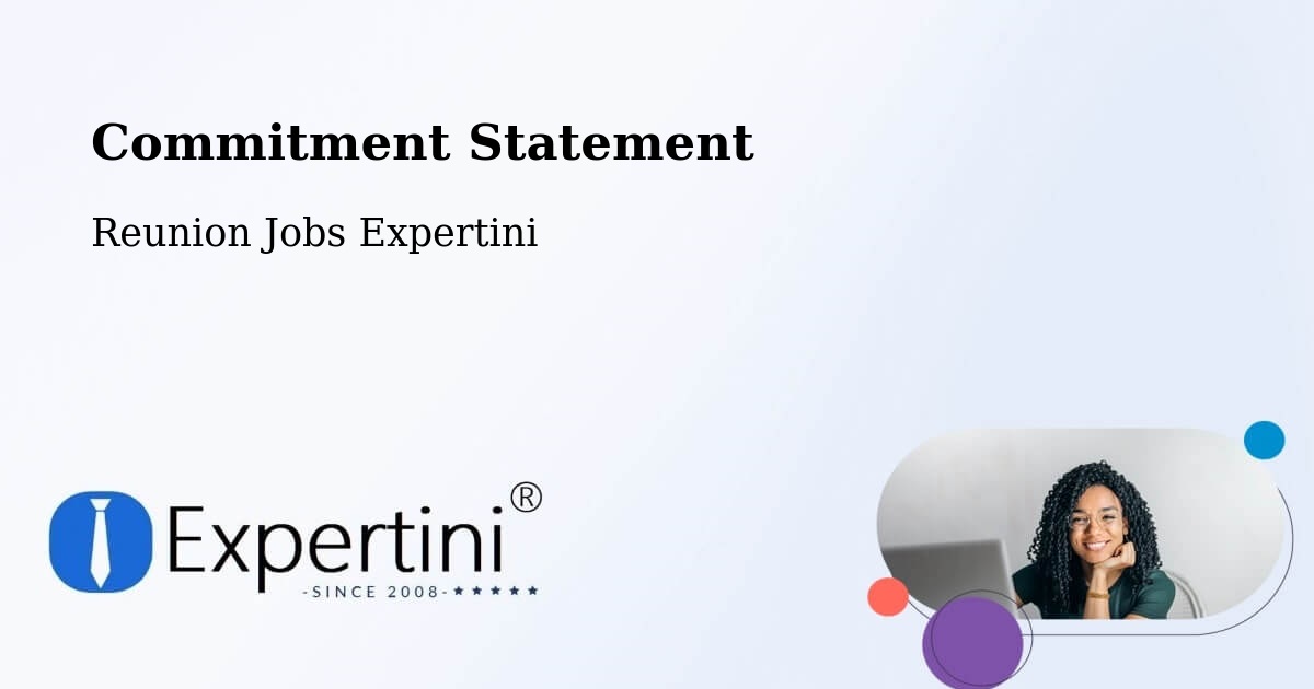 Corporate Commitment – Domenjod - Reunion Jobs Expertini